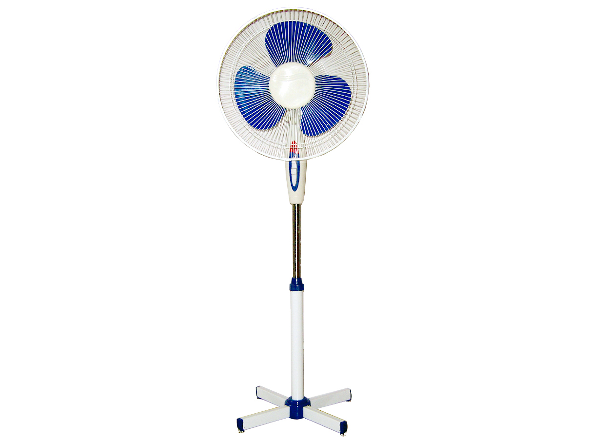 stand fan, cross base